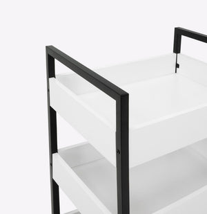 Regał kosmetyczny pomocnik na kółkach - BIAŁY