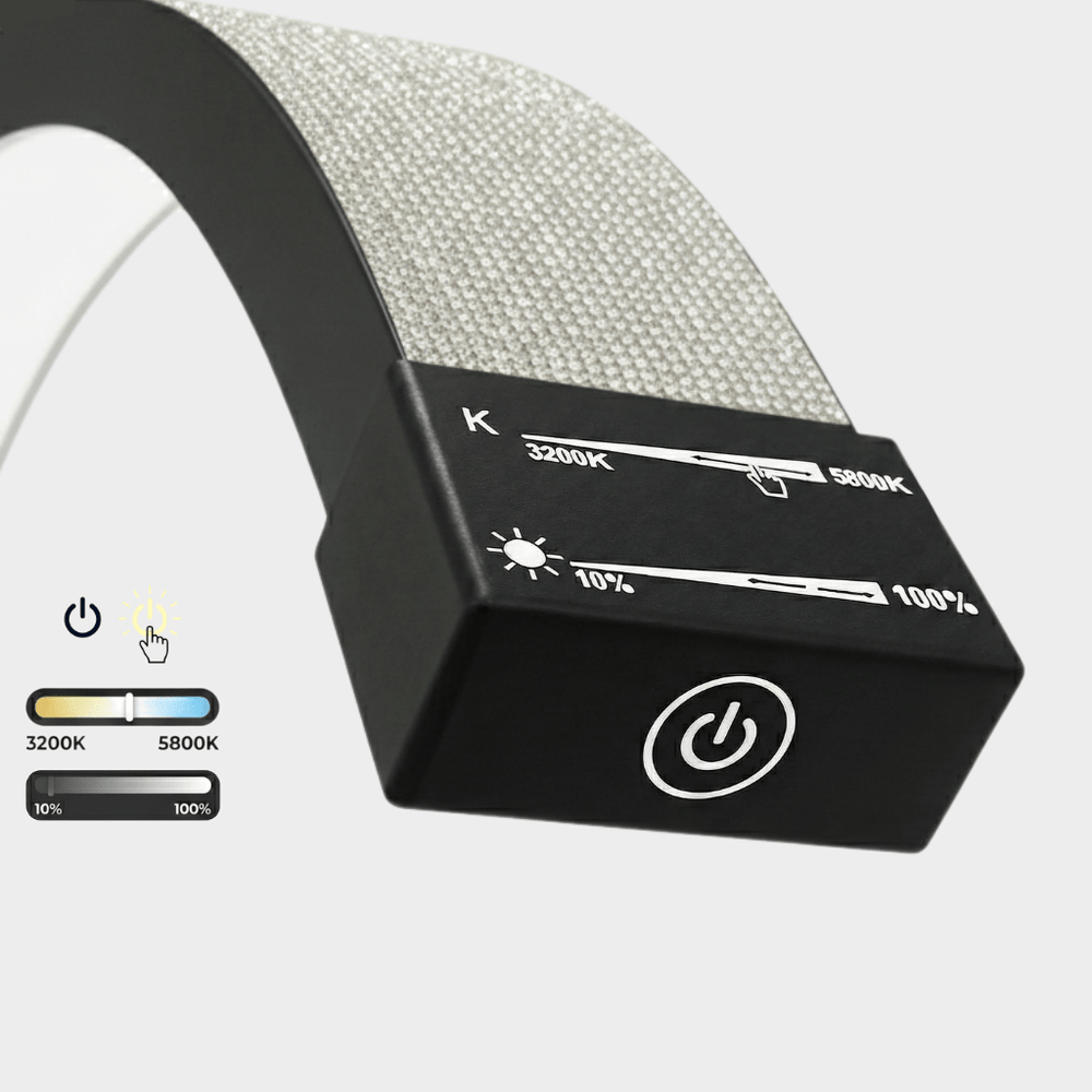 Lampa kosmetyczna POL Moon II - Czarna z cyrkoniami - Studio Bay