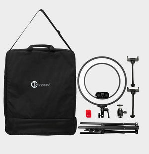 Lampa kosmetyczna Ring 3.0 - czarna - Studio Bay