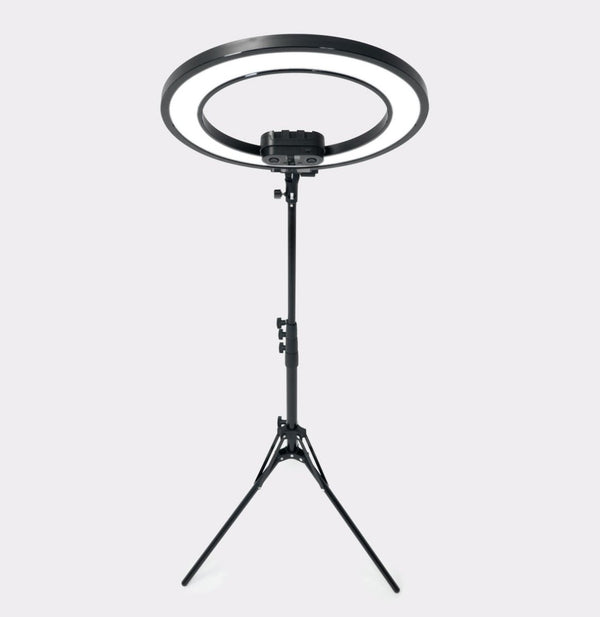 Lampa kosmetyczna Ring 3.0 - czarna - Studio Bay