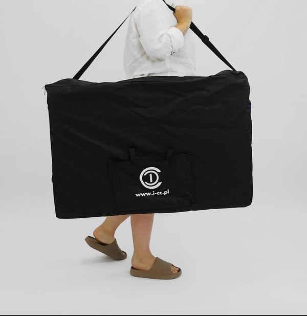 Łóżko kosmetyczne do stylizacji rzęs Space Slim - Czarne - Studio Bay