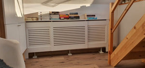 Regulowana osłona na grzejnik kaloryfer BIAŁA - Studio Bay