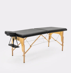 Stół Acti COMPACT do masażu 65cm Drewniany - Czarny - Studio Bay